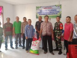 Penyaluran Bibit Dan Pelatihan Peningkatan Produksi Pertanian Babinsa 1209-06/Ledo Dampingi Warga Binaan