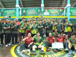 Kasdam XII/Tpr Tutup Resmi Open Tournament Basketball Pangdam Cup 2025