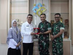 JALIN SINERGI DAN KERJASAMA UNTUK MEMAJUKAN DAERAH, DANREM 121/ABW BRIGJEN TNI PURNOMOSIDI, S.I.P., M.A.P., M.HAN., SILATURAHMI DENGAN BKKBN KALIMANTAN BARAT