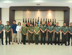 Pererat Kerjasama Pangdam XII/Tpr Terima Kunjungan Kepala BKSDA Kalbar
