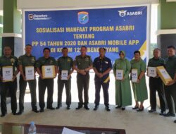 PT ASABRI Berikan Sosialisasi Kepada Anggota Kodim 1209/Bengkayang Dan Persit