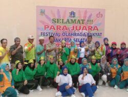 Sudin Dispora Jaksel adakan fastival olahraga rakyat senam kreasi