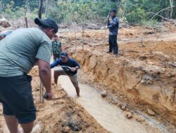 Satgas TMMD Kodim 1205/Sintang Fokus Kerjakan Sasaran Fisik Jalan Dan Gorong-Gorong