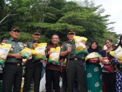 DANREM 121/ABW BRIGJEN TNI PURNOMOSIDI l, S.I.P., M.A.P., M.Han. IKUT SUKSESKAN GERAKAN PANGAN MURAH DI KALIMANTAN BARAT