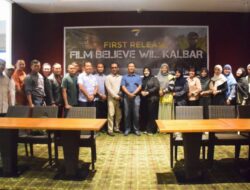 Film Believ Tumbuhkan Semangat Juang Prajurit Kata Danrem 121/Abw Brigjen TNI Purnomosidi, S.I.P., M.A.P., M.HAN.,Saat Nobar Bersama Jajaran 
