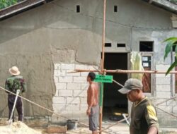 Satgas TMMD Reg Ke-125 Kodim 1202/Skw Perbaiki Rumah Tidak Layak Huni Milik Warga