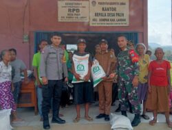 Polsubsektor Sompak Monitoring Pembagian Bantuan Pangan Tahun 2025
