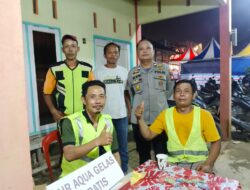Patroli Malam Di Titik Nongkrong Warga Polsek Sengah Temila Imbau Jaga Kamtibmas