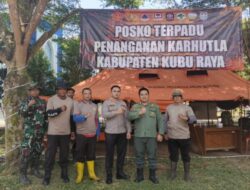 Polres Kubu Raya Siap Tindak Pembakar Lahan Edukasi Jadi Prioritas