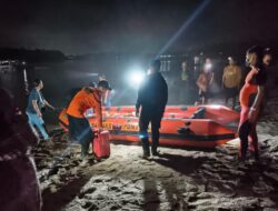 Pelajar MAN 1 Sintang Tenggelam Di Sungai Melawi Tim SAR Lakukan Pencarian Intensif