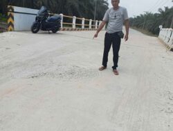 Rampung Hitungan Hari, Jembatan Senilai 1.5 Miliar Di Kuala Dasal Tungkal Ulu, Dikeluhkan Warga