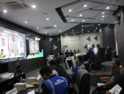 Danrem 121/Abw Brigjen TNI Purnomosidi Ikuti Vicon Arahan Presiden RI Terkait Penanganan Karhutla