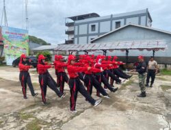 Keringat Dan Disiplin Polres Kubu Raya Siapkan Generasi Pengibar Sang Saka