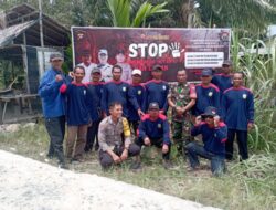 Terus Upayakan Pencegahan Karhutla Kodim 1208/Sambas Himbau Masyarakat Tidak Bakar Lahan Sembarangan