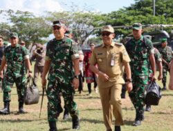 Pangdam XII/Tpr Bersama Forkopimda Tinjau Kesiapan Pelaksanaan PSU Barito Utara