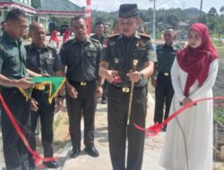 Peresmian Mushola AL- Ikhlas Oleh Komandan Kodim 1209/ Bengkayang