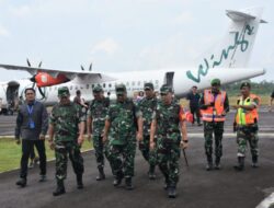 Kasrem 121/Abw Kolonel INF Mohamad lsnaeni Sambut Kedatangan Tim Wasev TMMD Regtas Ke-125 Kodim 1205/Stg Tahun 2025