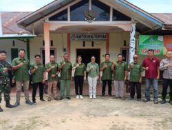 Upaya Penanggulangan Karhutla Polsek Menjalin 3 Pilar gelar Patroli Di Desa