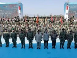 Diresmikan Langsung Presiden Pada Upacara Gelar Kekuatan Operasional Dan Kehormatan Kodam XII/Tpr Miliki Dua Satuan Baru