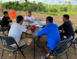 Kapolres Melawi Pantau Progres Pertumbuhan Jagung Di Lahan Desa Kelakik