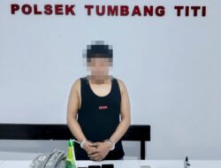 Polsek Tumbang Titi Amankan Satu Pengedar Narkoba Di Desa Titi Baru 9 Paket Sabu Turut Disita