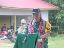 Kepala Desa Sungai Pengga Apresiasi TMMD Kodim 1205 Sintang Sampaikan Terima Kasih Dan Harapan Untuk Jaringan Internet