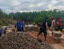 Gotong Royong Satgas TMMD Reg Ke-125 Dan Warga Berbuah Manis