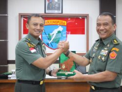 Kasdam dampingi Wairjen TNI Pimpin Taklimat Akhir Audit Itjen TNI