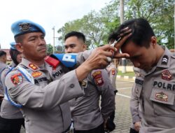 Bid Propam Polda Kalbar Gelar Gaktibplin Personel Polresta Pontianak