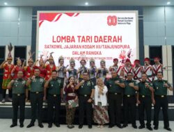 Meriahkan HUT RI Kodam Gelar Lomba Tari Daerah Lestarikan Budaya Nusantara