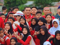 Kapolres Singkawang Hadiri Senam Bersama dan Pembukaan Permainan Tradisional Sambut HUT ke-80 RI