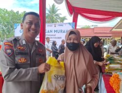 Polresta Pontianak Gelar Pangan Murah Bergizi Serentak Bersama Bulog