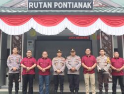 Kapolresta Pontianak Silaturahmi ke Rutan Kelas II A Pontianak