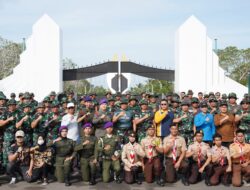 Wujud Penghormatan Kepada Pahlawan Jelang HUT RI Kodam Tanjungpura Gelar Karya Bakti Serentak