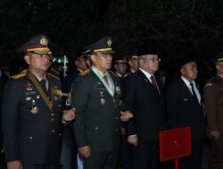 Pangdam XII/Tpr Ikuti Apel Kehormatan Dan Renungan Suci Di TMP Dharma Patria Jaya