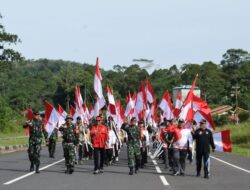 Napak Tilas Warnai HUT RI ke-80 Di Perbatasan