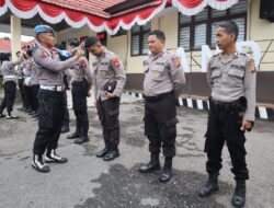 Propam Polda Kalbar Gelar Gaktiblin Di Polres Landak Sejumlah Personel Ditemukan Melanggar Disiplin