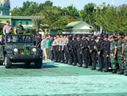 Gelar Pasukan VVIP, Polda Kalbar dan Kodam XII/Tanjungpura Pastikan Kunjungan Wapres Gibran Berjalan Aman dan Lancar