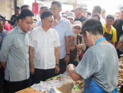 Kapolda Kalbar Dampingi Wapres Gibran Tinjau Pasar Plamboyan Pontianak