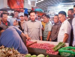 Kapolda Kalbar Dampingi Wapres Gibran Tinjau Pasar Plamboyan Pontianak