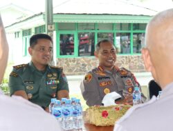 Dandim 1207/Ptk Siap Kerja Sama Dengan Polresta Jaga Kamtibmas Di Kota Pontianak