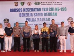 Polda Kalbar Gelar Bakti Sosial Kesehatan Ke-150 Bersama Yayasan Buddha Tzu Chi Indonesia Wujud Kepedulian Nyata terhadap Kesehatan Masyarakat Kalimantan Barat