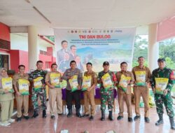 Kodim 1204/Sanggau Gelar kegiatan TNI dan BULOG Bersinergi Dalam Rangka Mewujudkan Swasembada Pangan