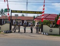 Polsek Mempawah Hulu gelar simulasi Sistem Pengamanan Markas Komando