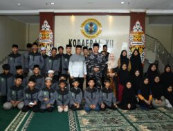 Kodaeral XII Gelar Doa Bersama Dan Santunan Anak Yatim Jelang HUT ke-80 TNI AL