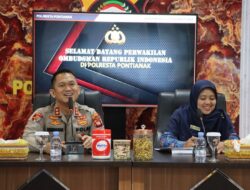 Polresta Pontianak Terima Kunjungan Ombudsman RI Perwakilan Kalbar Terkait Penanganan Aksi Unjuk Rasa