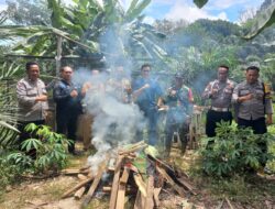 Polsek Tumbang Titi Bubarkan Lokasi Judi Sabung Ayam Di Kecamatan Pemahan