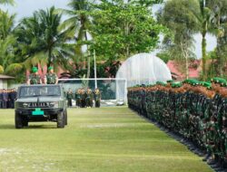 Pangdam XII/Tpr Resmi Serahkan Pasukan Kepada Kodam XXII/TB