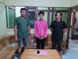 Polsek Manis Mata Bongkar Peredaran Sabu Satu Pelaku Diamankan