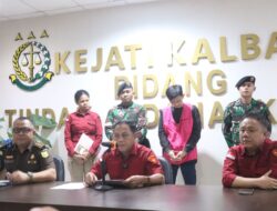 Penahan Satu Tersangka Kasus Pengadaan Tanah Bank Milik Pemerintah Daerah